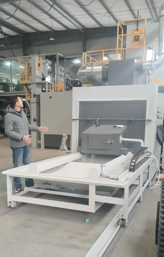 九龙坡喷砂机在汽车制造中的表面处理应用