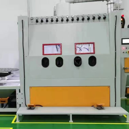 九龙坡高效生产，从箱体手动喷砂机开始，提升零部件质量